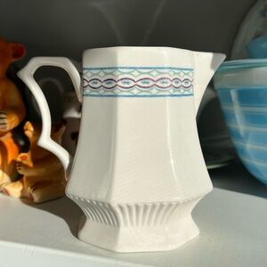 Creamer or small pitcher made in Japan ironstone